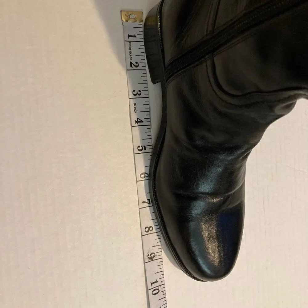 ‎LA Mundial Dress Boots, tan and black,